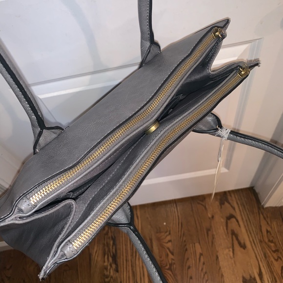 Dark Gray Tote Handbag - A New Day Hearthstone - Picture 4 of 8